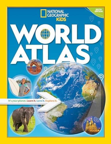 National Geographic Kids World Atlas, 6th Edition – Books