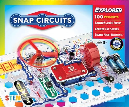 Snap Circuits Jr. SC-100 Electronics Exploration Kit – Toys & Products