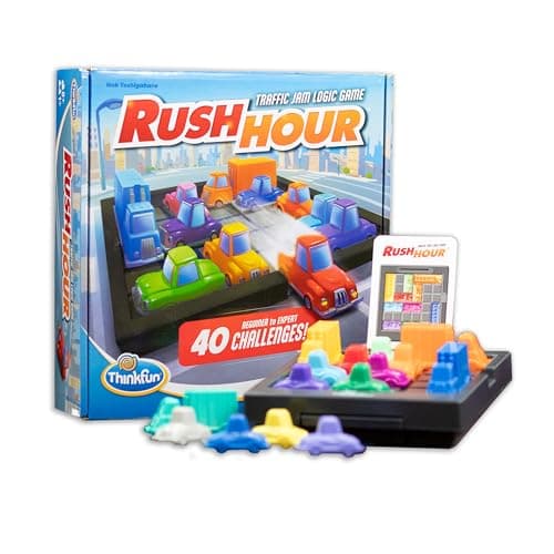 ThinkFun Rush Hour Traffic Jam Logic Game – Games