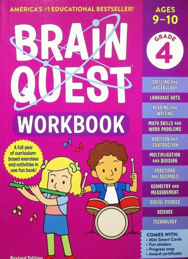 Brain Quest Workbook: Grade 4 (Revised Edition) – Books (image 1)