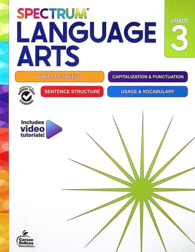 Spectrum Language Arts, Grade 3 – Books (image 1)
