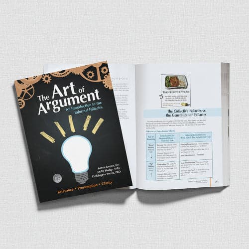 Cover and interior of The Art of Argument from Classical Academic Press